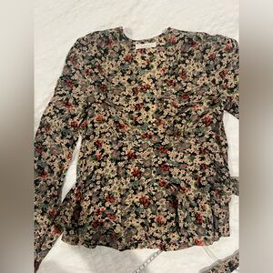 Doen Floral Tie back top